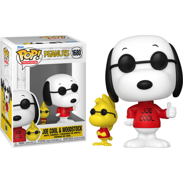 Joe Cool with Woodstock #1680 Peanuts Pop! Vinyl