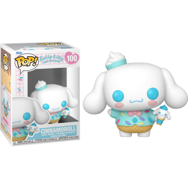 Cinnamoroll (Ice-cream Cone) #100 Hello Kitty and Friends Pop! Vinyl