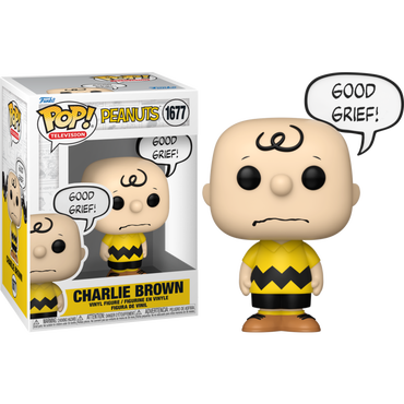 Charlie Brown "Good Grief" #1677 Peanuts Pop! Vinyl