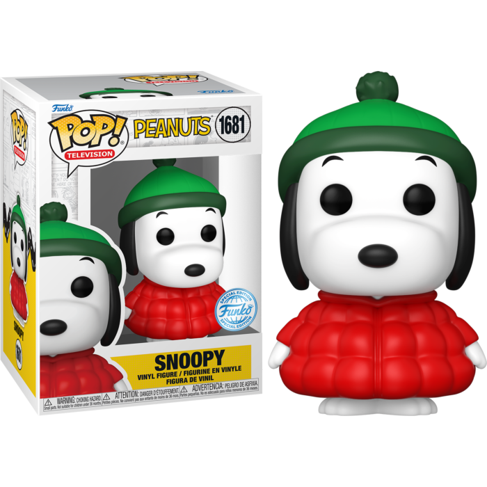 Snoopy in Coat #1681 Peanuts Pop! Vinyl