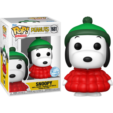 Snoopy in Coat #1681 Peanuts Pop! Vinyl