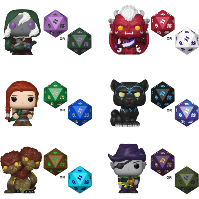 Dungeons & Dragons - Bitty Pop! & Dice Blind Bag Vinyl Figure