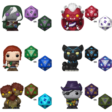 Dungeons & Dragons - Bitty Pop! & Dice Blind Bag Vinyl Figure