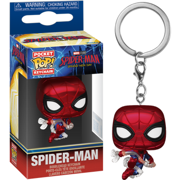 Spider-Man: Brand New Day – Spider-Man Metallic Pop! Vinyl Keychain