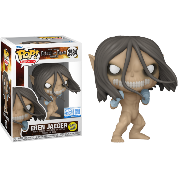 Attack on Titan – Eren Jaeger (Titan) Exclusive Glow Pop! Vinyl