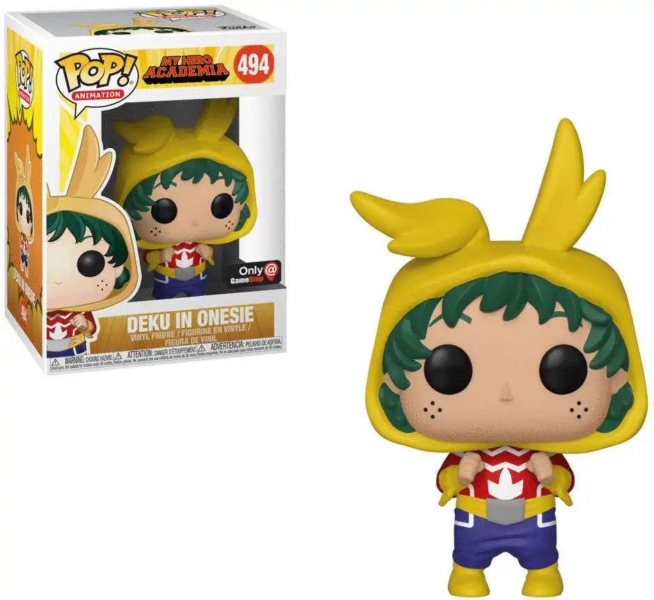 Deku In Onesie #494 My Hero Academia Pop! Vinyl PRE-OWNED