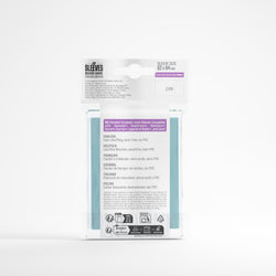 Gamegenic Just Sleeves - Size Code PURPLE - Standard European Sized (59mm x 91mm) (50 Sleeves Per Pack)