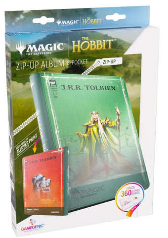 Gamegenic Magic The Gathering The Hobbit Zip-Up Album 18-Pocket - Thranduil, the Elvenking/The Mountain-king