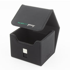 Genesis 100+ Deck Box - Black - Palms Off Gaming