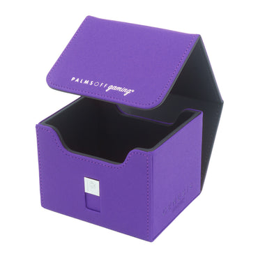 Genesis 100+ Deck Box - Purple - Palms Off Gaming