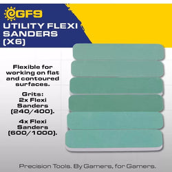 Gale Force 9: Precision Hobby Tools – Utility Flexi Sanders (9)