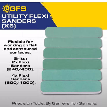 Gale Force 9: Precision Hobby Tools – Utility Flexi Sanders (9)