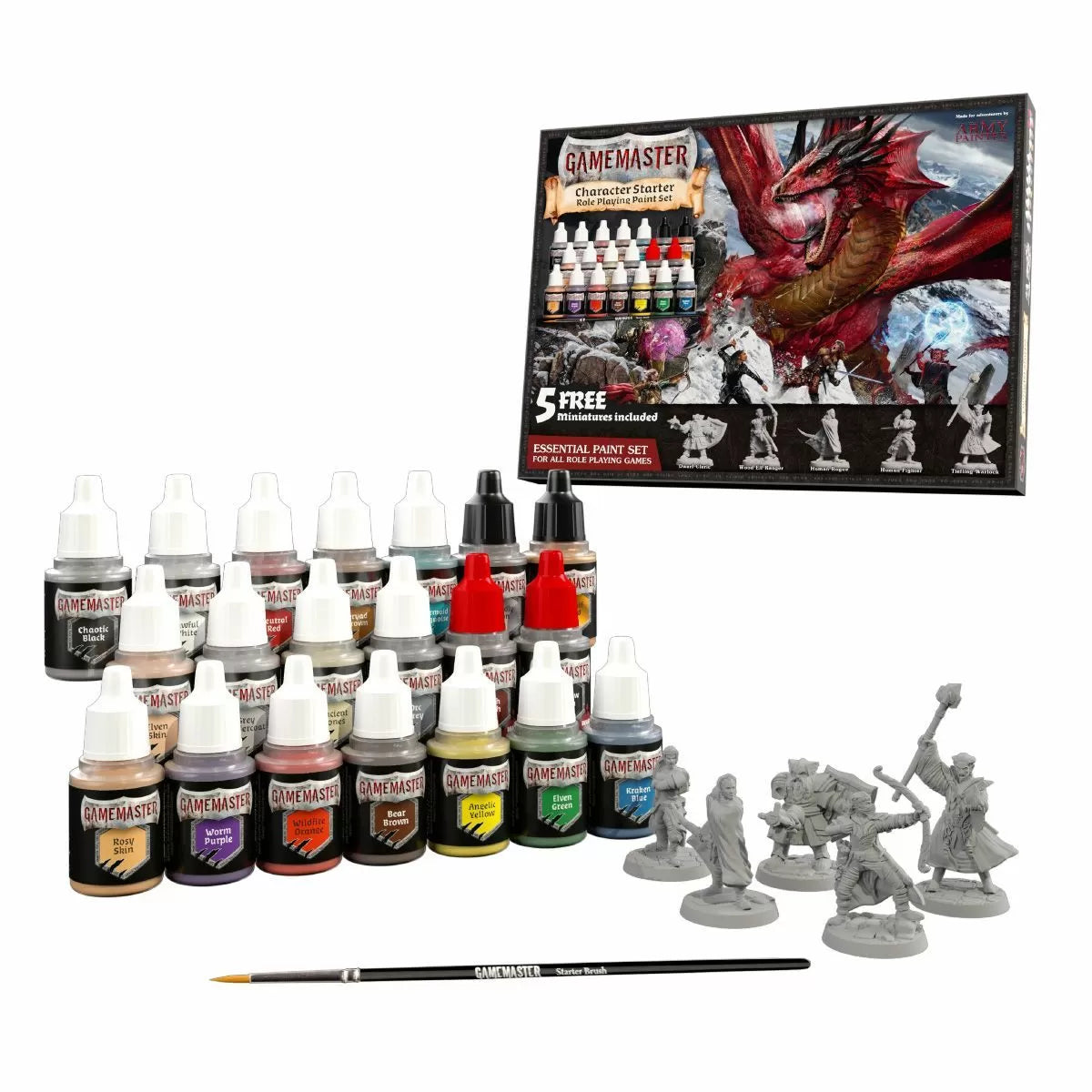 Army Painter Paint Set - Warpaints Metallic Colours Paint Set