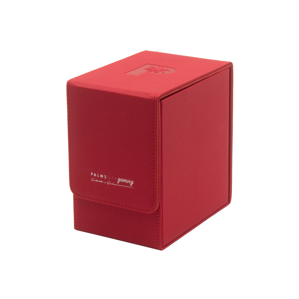 Small Graded Card Storage Case - Red - Palms Off Gaming