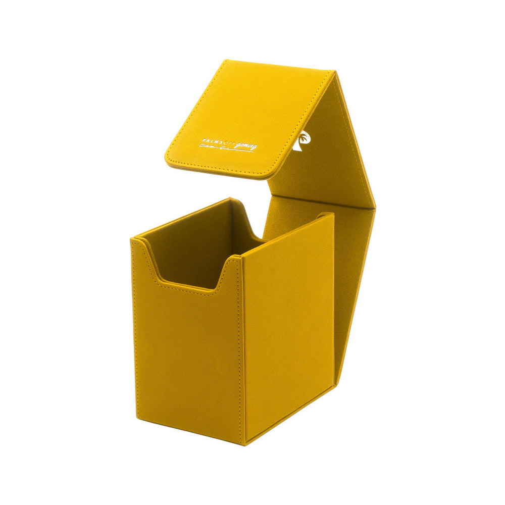 Small Graded Card Storage Case - Yellow - Palms Off Gaming