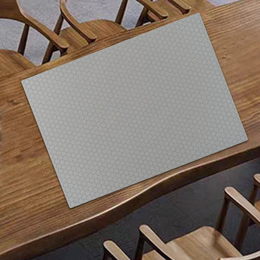 Big Pockets Silicone Hex/Square Grid Battlemat - (Grey Map)