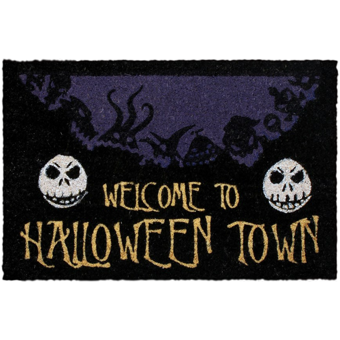 The Nightmare Before Christmas - Welcome to Halloween Town - Doormat