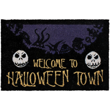 The Nightmare Before Christmas - Welcome to Halloween Town - Doormat