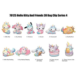 Hello Kitty and Friends - Series 4 3D Figural Foam Bag Clip Blind Bag