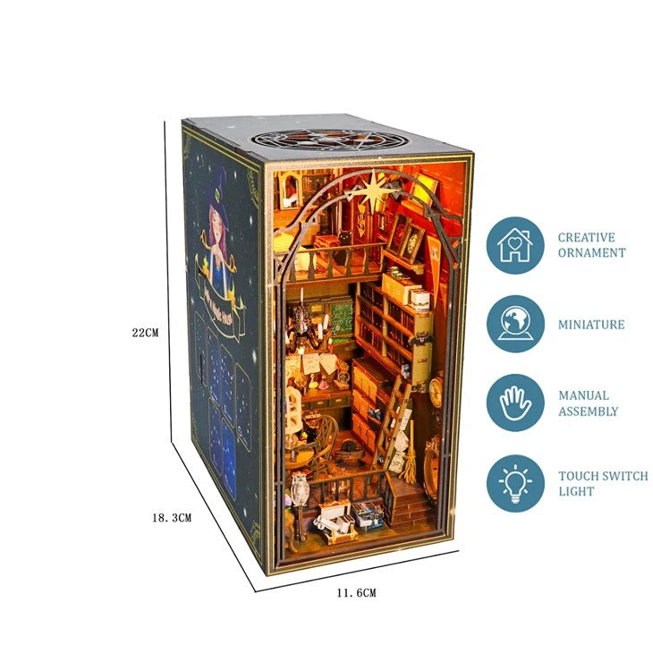 Magic House Book Nook 3D DIY Puzzle