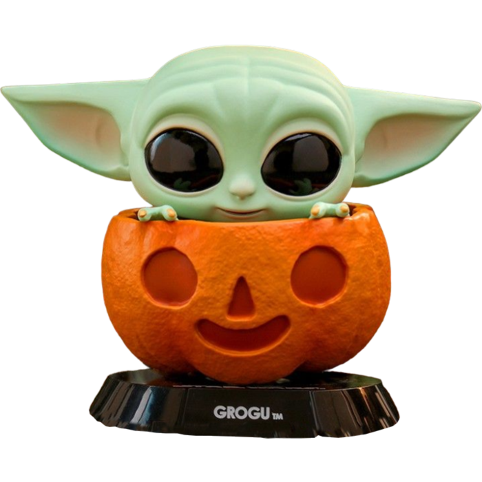 Star Wars: The Mandalorian - Grogu in Pumpkin Cosbaby