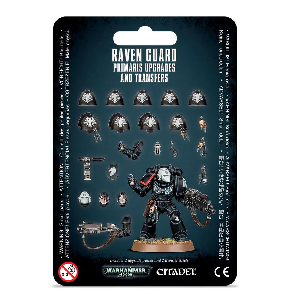 Warhammer 40,000: Raven Guard Primaris Upgrades & Transfers