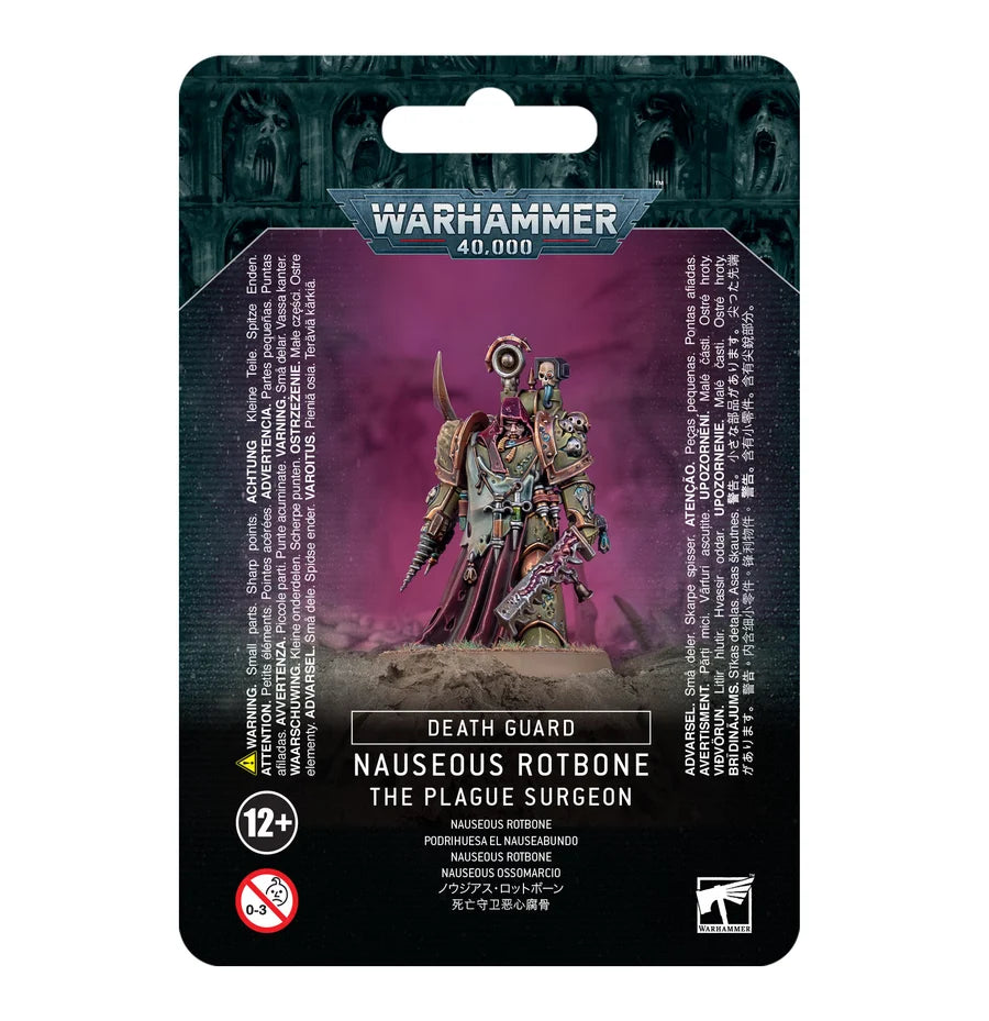 Warhammer 40,000: Death Guard Nauseous Rotbone