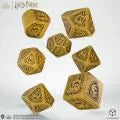Q Workshop Harry Potter Modern Dice Set - Hufflepuff - Yellow Dice Set 7