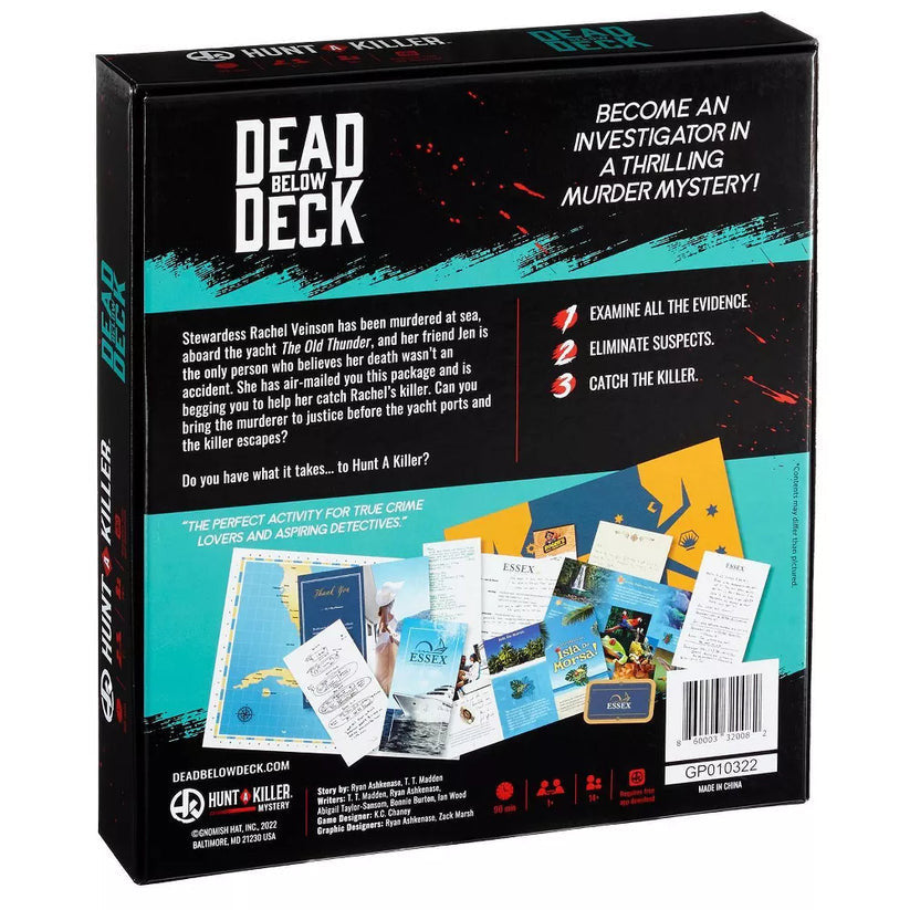 Hunt A Killer - Dead Below Deck