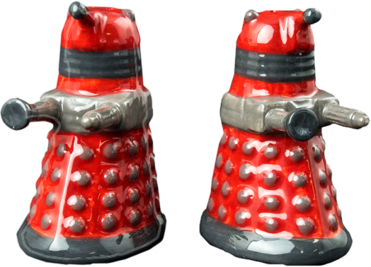 Doctor Who - Dalek Salt and Pepper Shakers