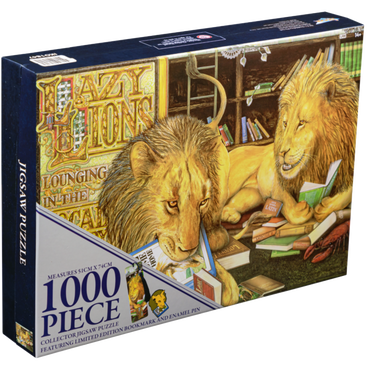 Animalia - Lazy Lions Collector Jigsaw Puzzle (1000 Piece)