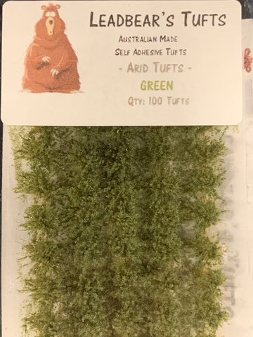 Leadbear's Tufts Arid - Green