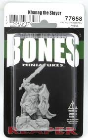 Reaper Bones Miniatures: Khanag the Slayer