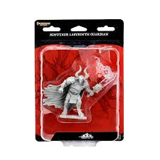 Pathfinder Deep Cuts Unpainted Miniatures Minotaur Labyrinth Guardian