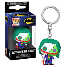 DC Comics - Patchwork The Joker Pop! Keychain