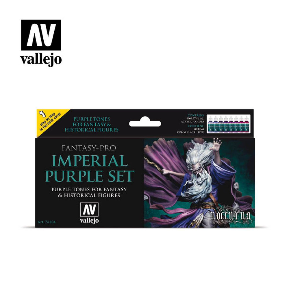 Vallejo - Game Colour - Imperial Purple 8 Colour Set
