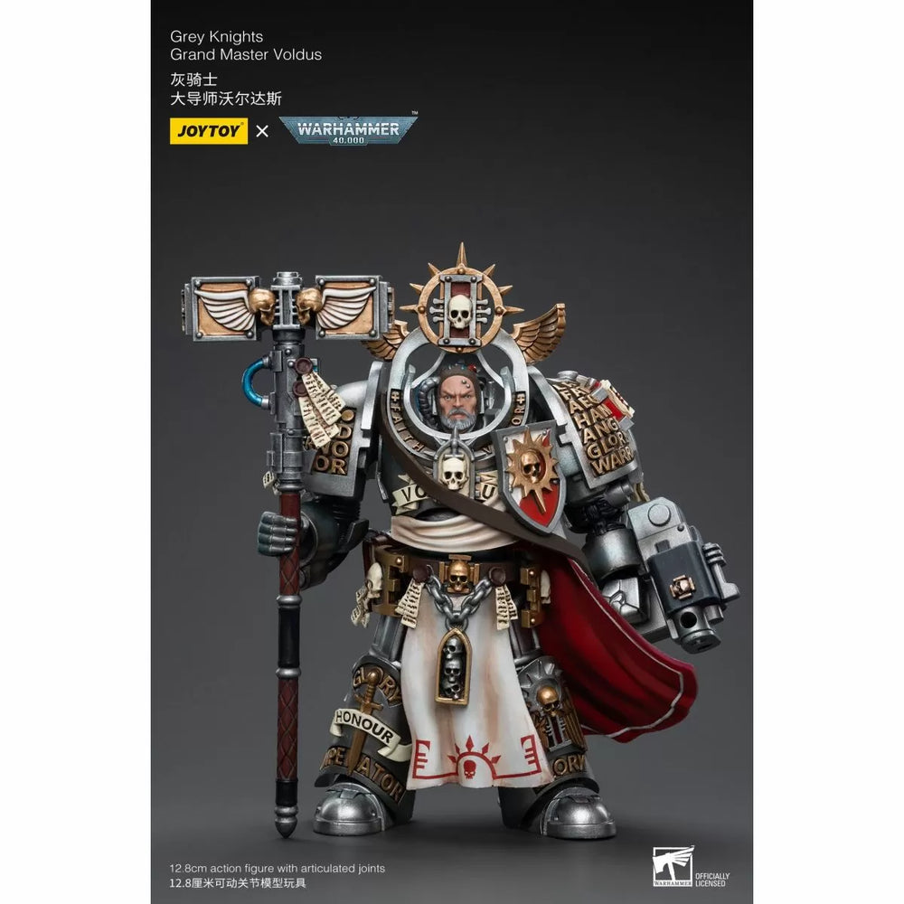 Warhammer Collectibles: 1/18 Scale Grey Knights Grand Master Voldus