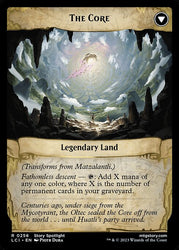 Matzalantli, the Great Door // The Core [The Lost Caverns of Ixalan Prerelease Cards]