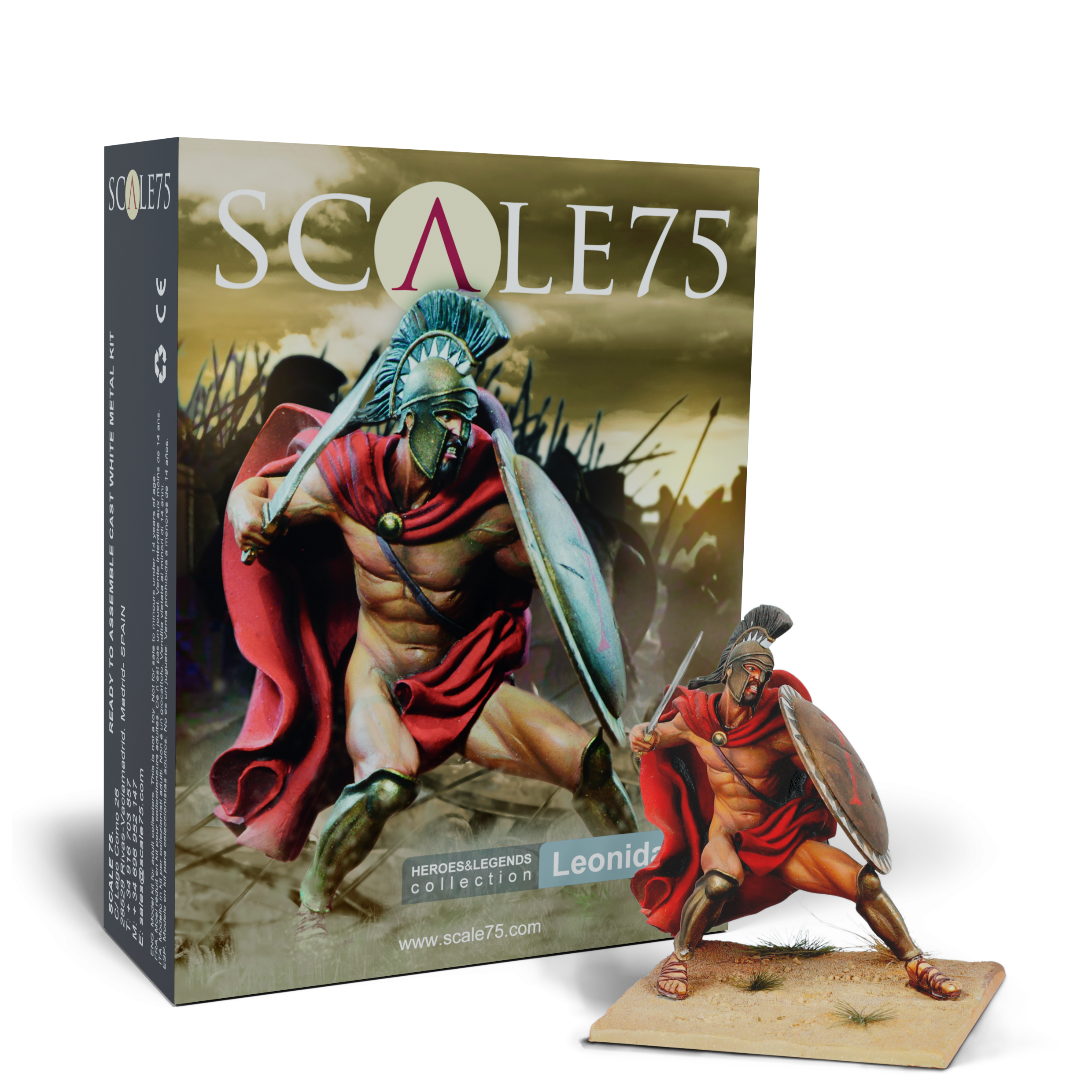 Scale 75 - Figures - Heroes and Legends - Leonidas 75mm