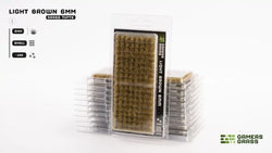 Gamers Grass - Tufts: Light Brown 6mm (Small)