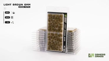 Gamers Grass - Tufts: Light Brown 6mm (Small)