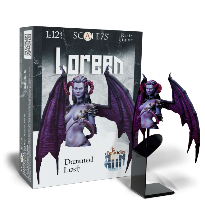 Scale 75 - Busts - The Chronicles of Run - Loreen; Damned Lust 1:12