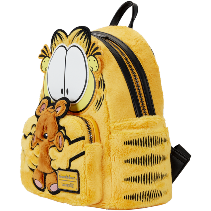 Garfield - Garfield & Pooky Plush Cosplay 10" Faux Leather Mini Backpack