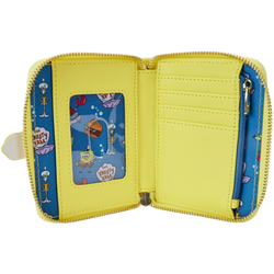 Spongebob Squarepants - 25th Anniversary Spongebob 4" Faux Leather Zip-Around Wallet