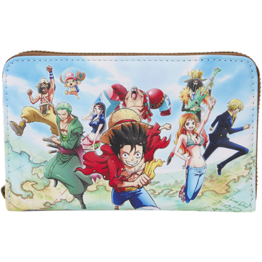 One Piece - Luffy & Gang Zip Around Wallet