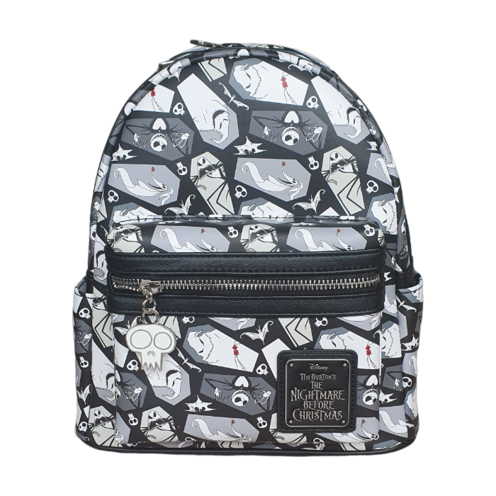 The Nightmare Before Christmas - Coffin 10" Faux Leather Mini Backpack