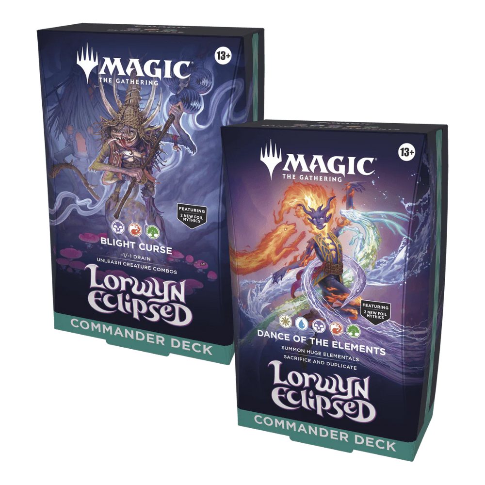 Lorwyn Eclipsed - Commander Deck Bundle - LOCAL PICK UP ONLY