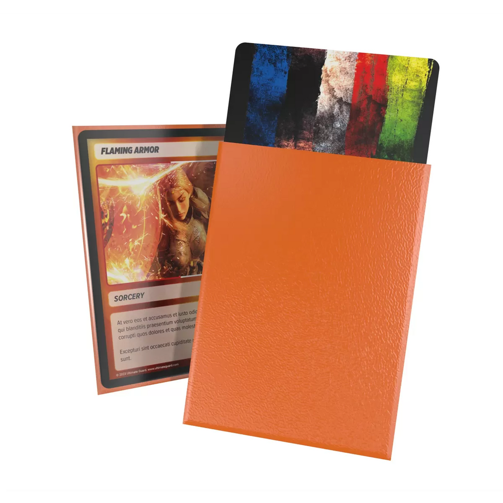 Ultimate Guard Cortex Sleeves Standard Size Matte Orange (100)