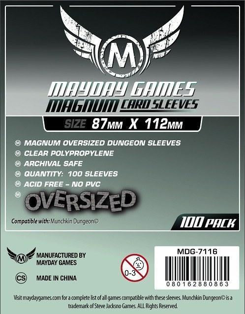 Mayday - Magnum Oversized Dungeon Sleeves - 87mm X 112mm