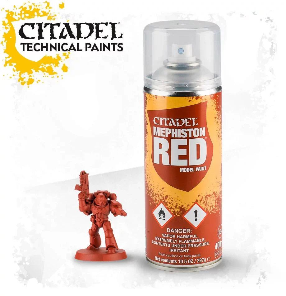 Citadel Spray Paint: Mephiston Red 400ml